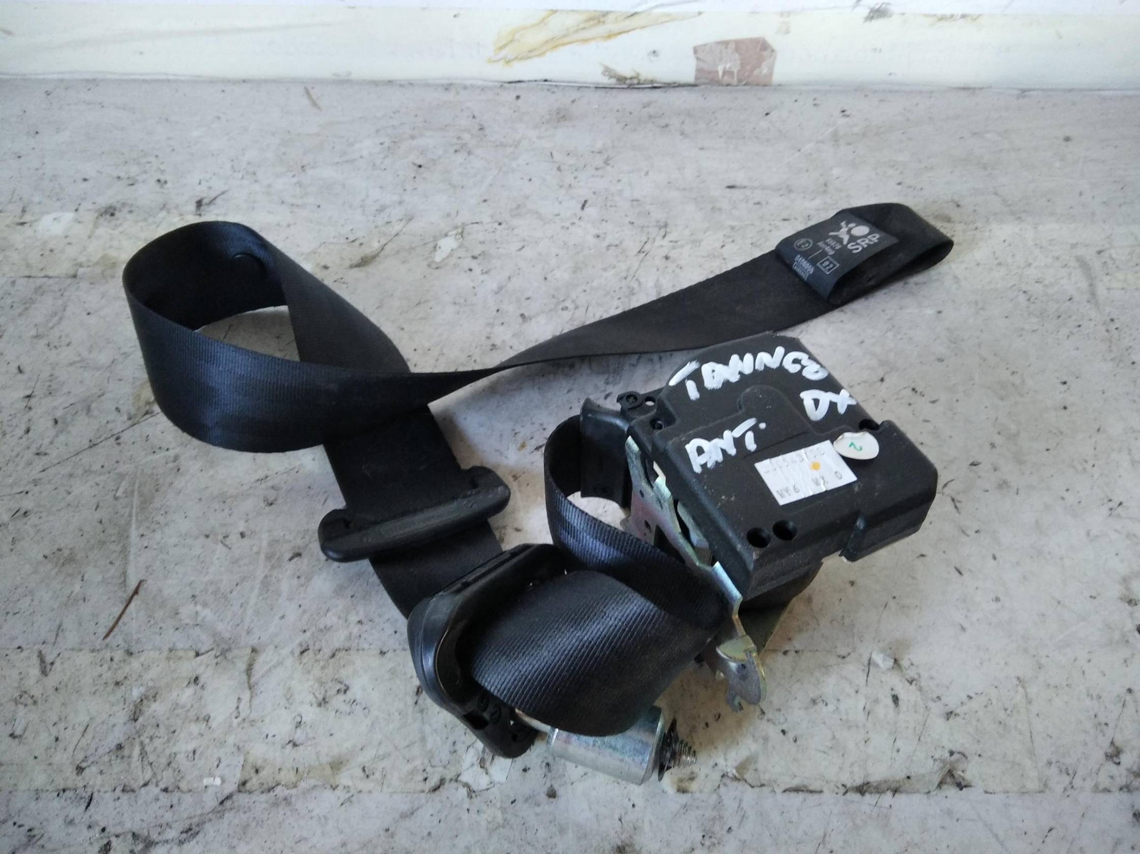 Cintura di sicurezza ant. dx.